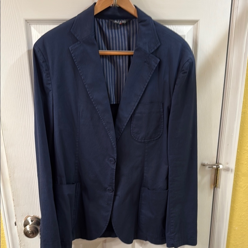Milano Men's Blue Blazer Di Milano